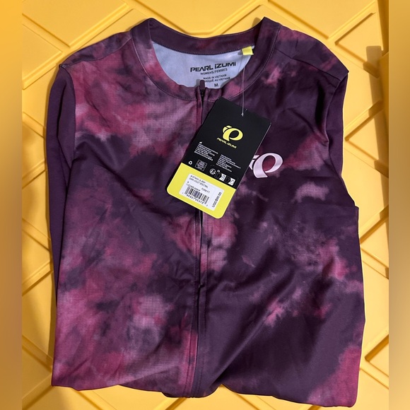 Pearl Izumi Women's Attack Long Sleeve Jersey Dark Violet Spectral Medium - Picture 4 of 5